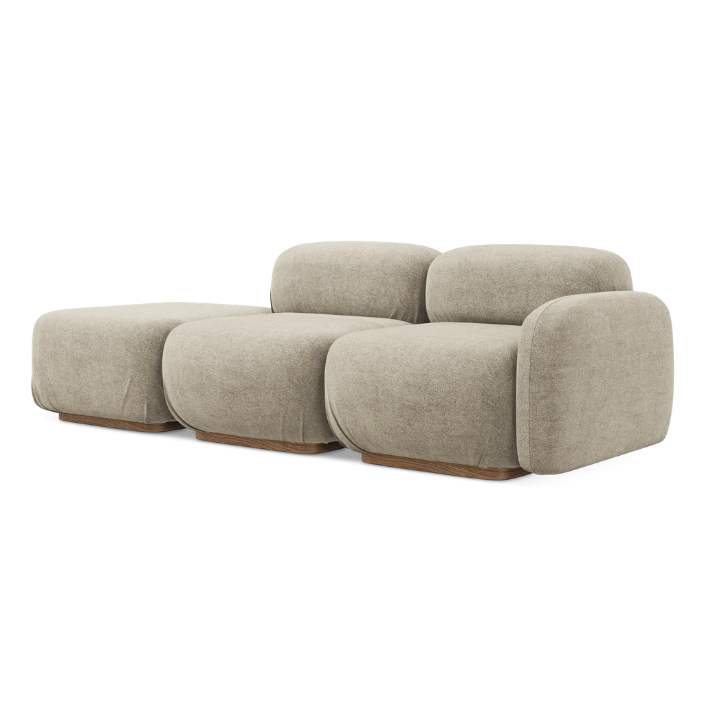 Riva - Idesin - Beżowy / Prawy