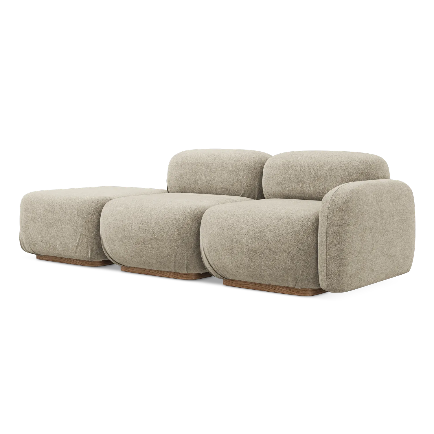 Riva - Idesin - Beżowy / Prawy