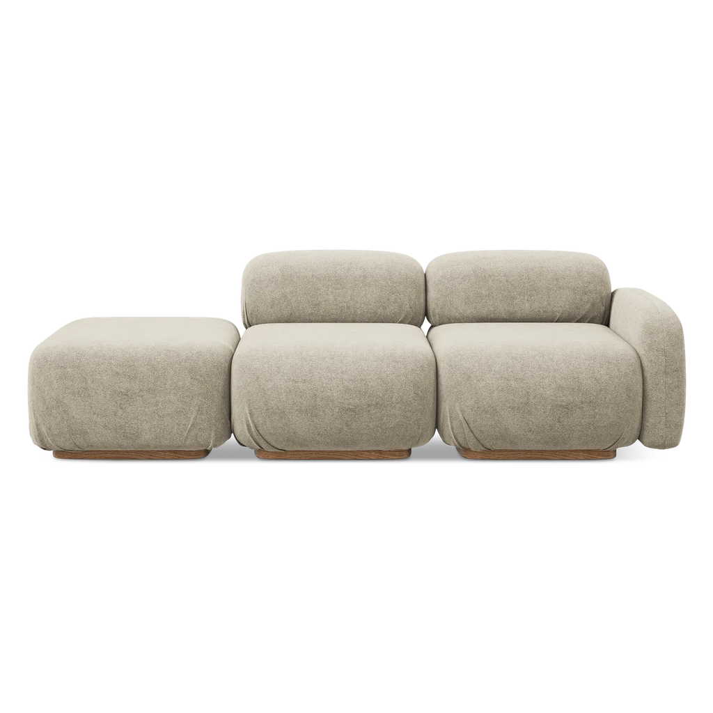 Riva - Idesin - Beżowy / Prawy