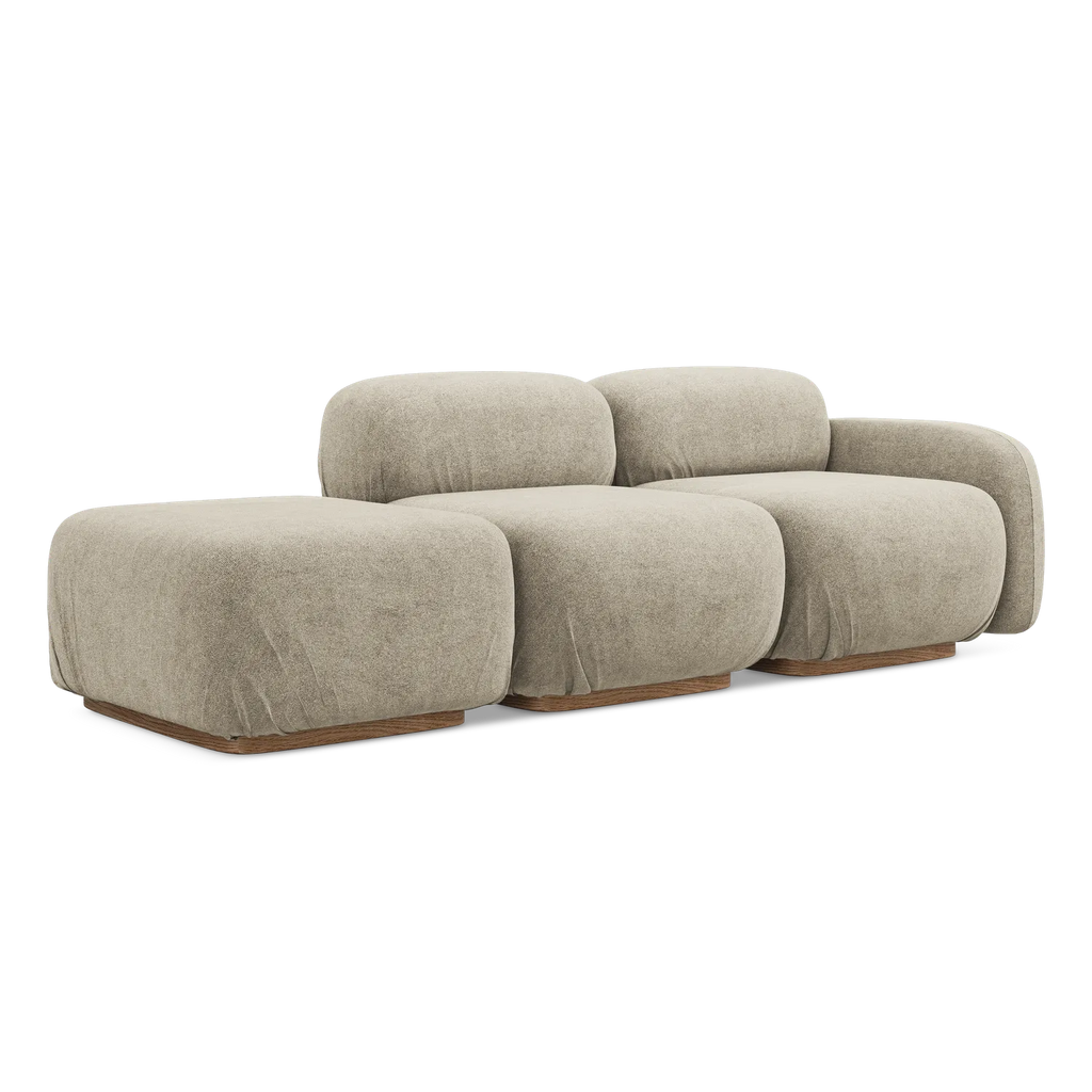 Riva - Idesin - Beżowy / Prawy