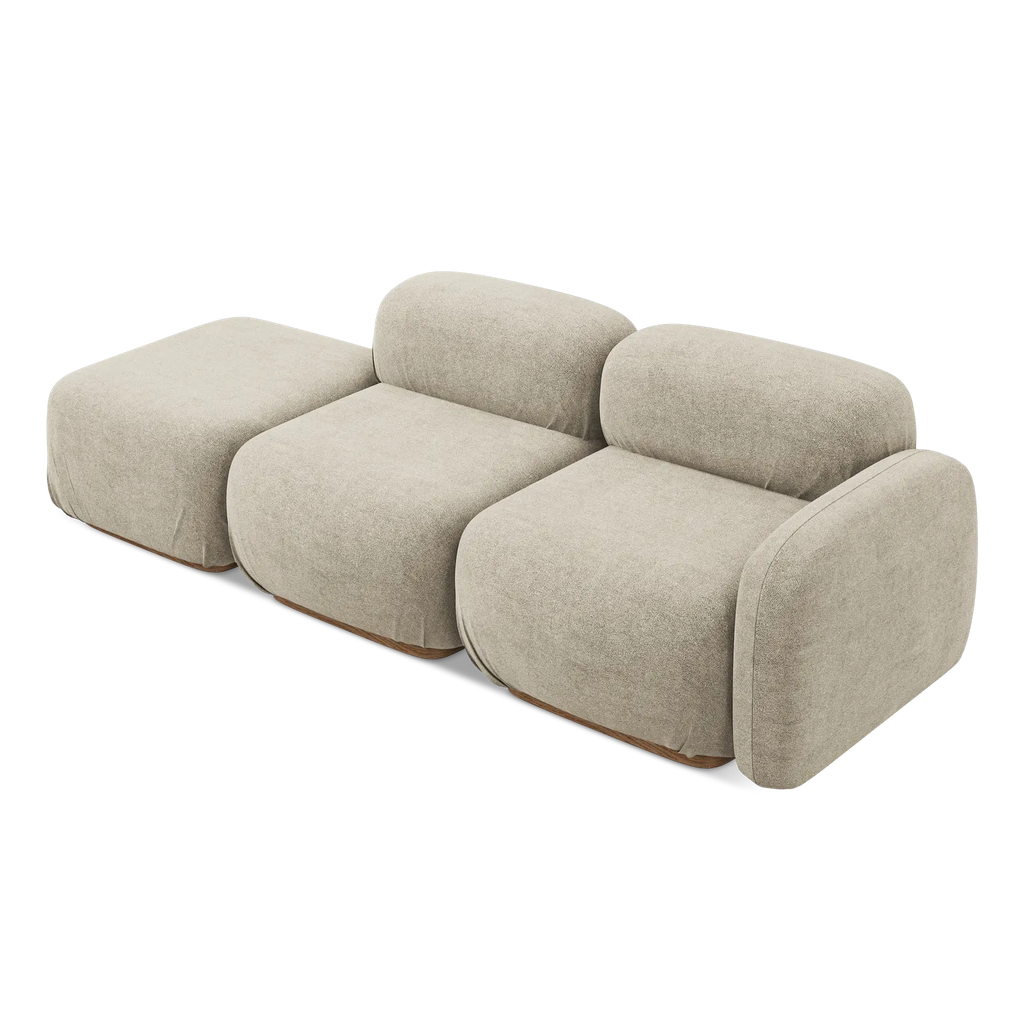 Riva - Idesin - Beżowy / Prawy