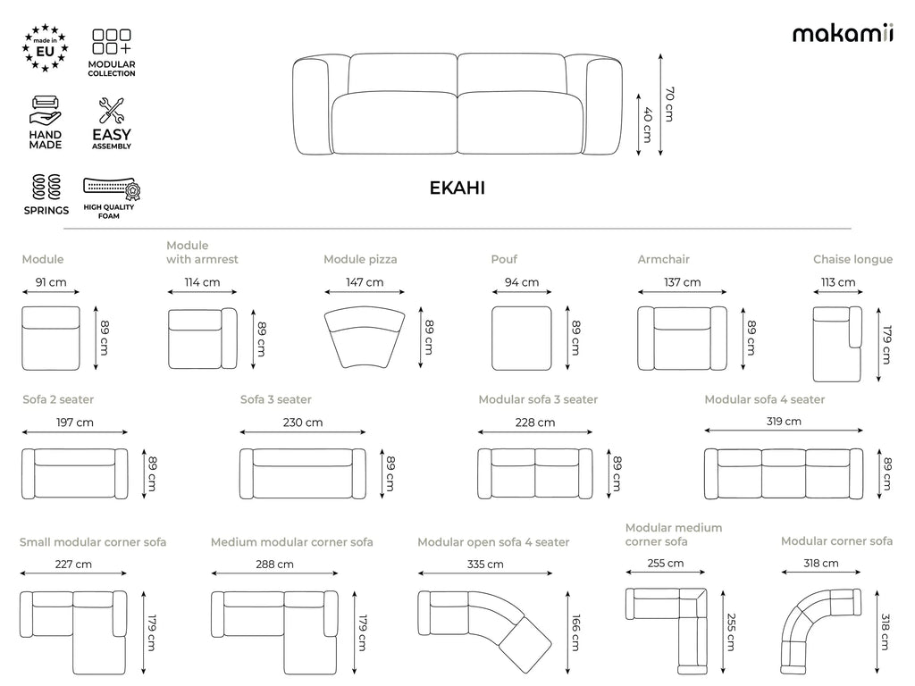 Rosario - Idesin - Beżowy / Prawy