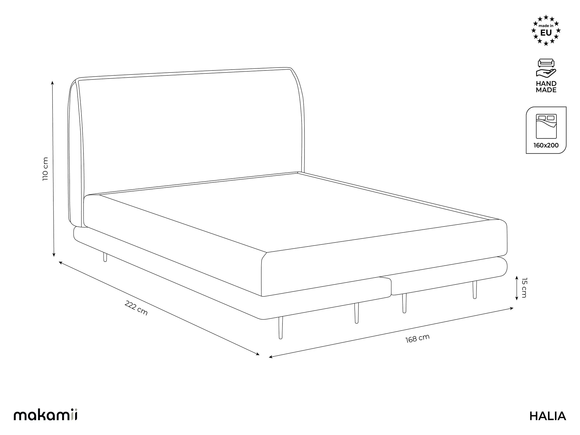 Melody - Agmamito - Beżowy - 160x200