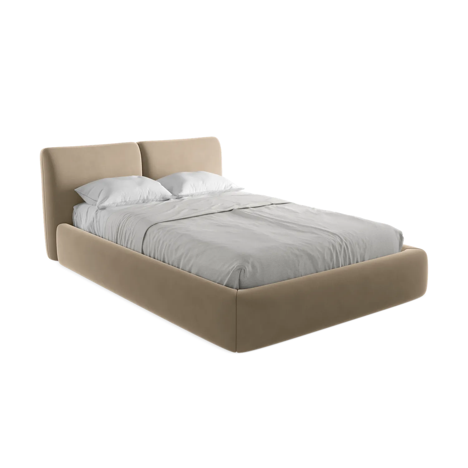 Riviera - Davis - Ciemny beż - 140x200