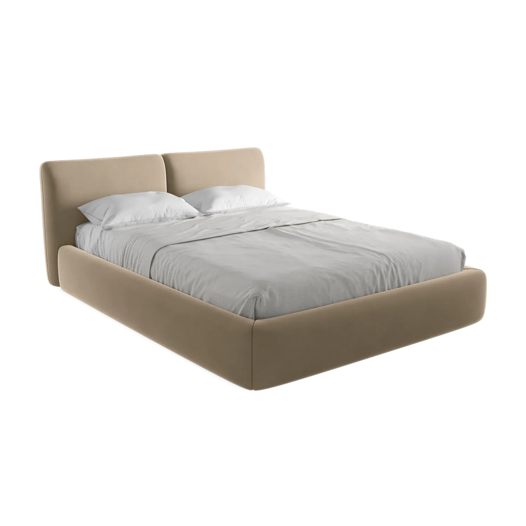 Riviera - Davis - Ciemny beż - 160x200