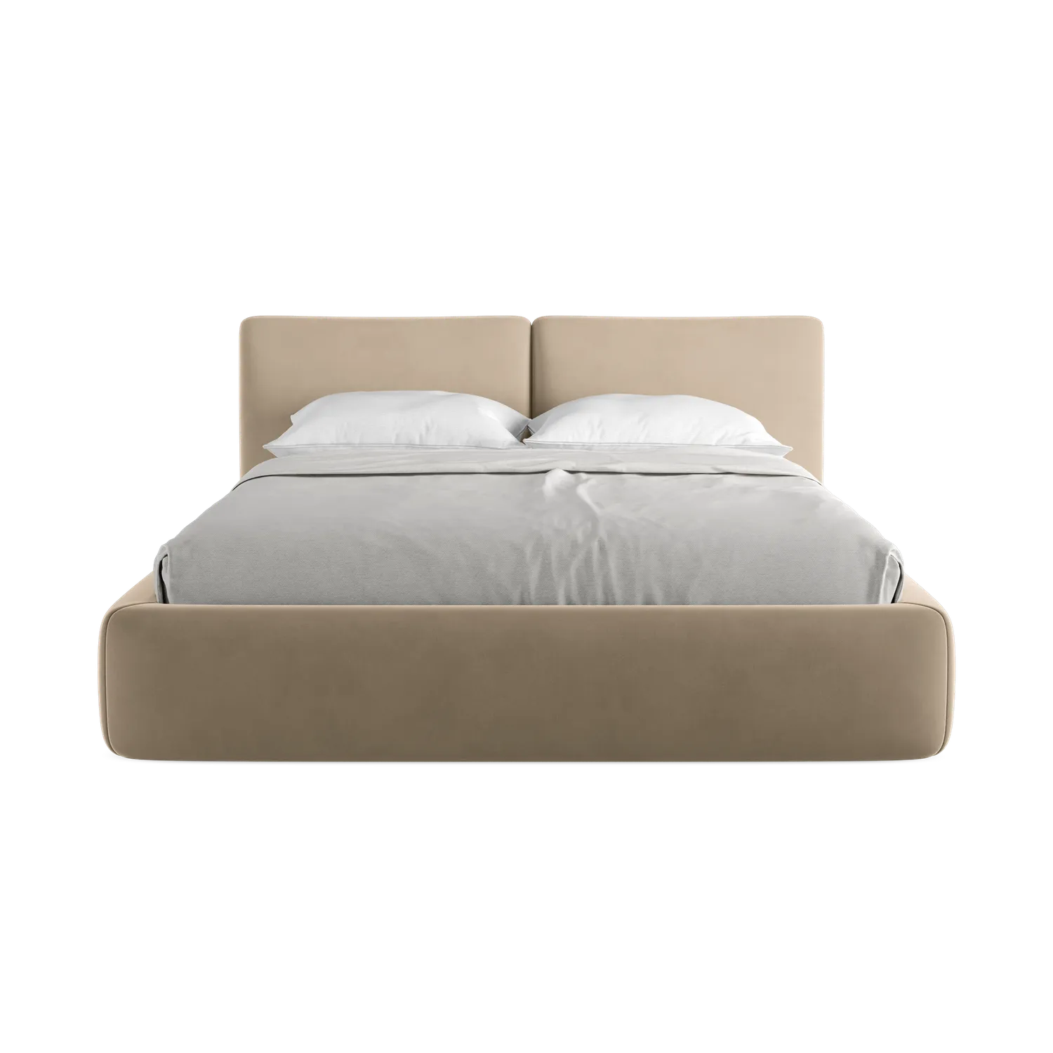 Riviera - Davis - Ciemny beż - 160x200