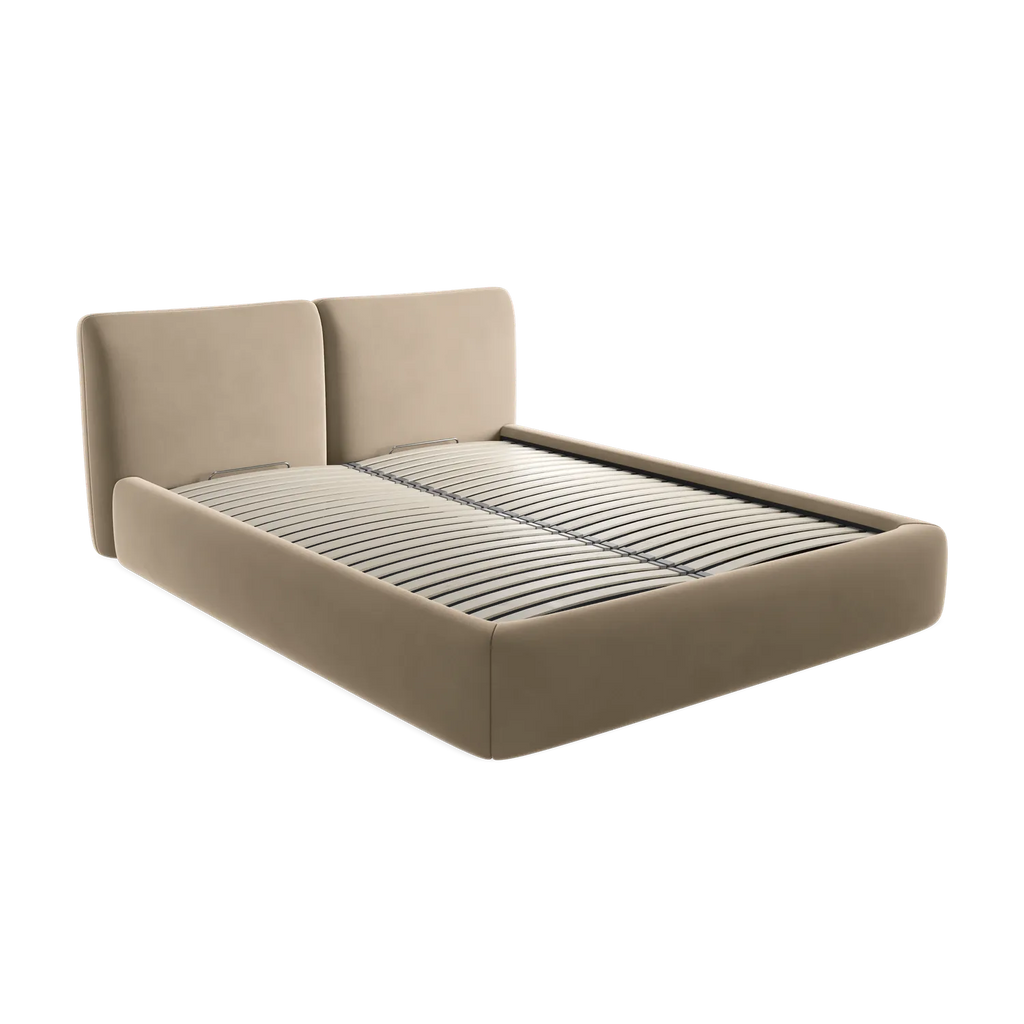 Riviera - Davis - Ciemny beż - 160x200