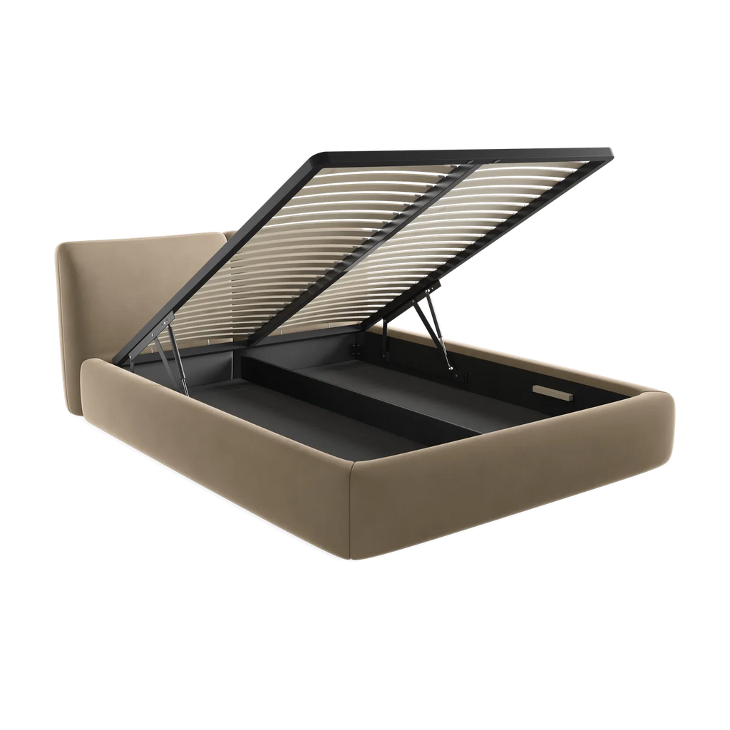 Riviera - Davis - Ciemny beż - 160x200