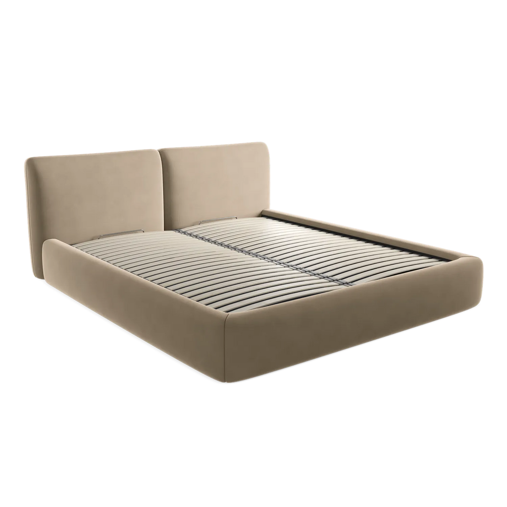 Riviera - Davis - Ciemny beż - 180x200