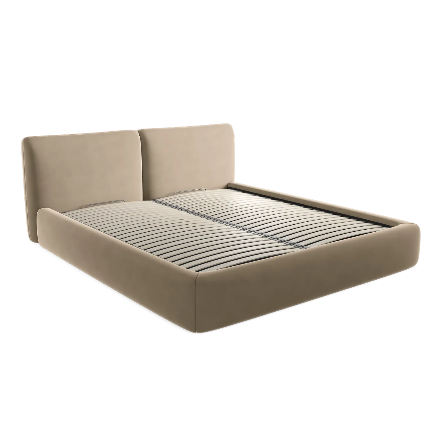 Riviera - Davis - Ciemny beż - 180x200