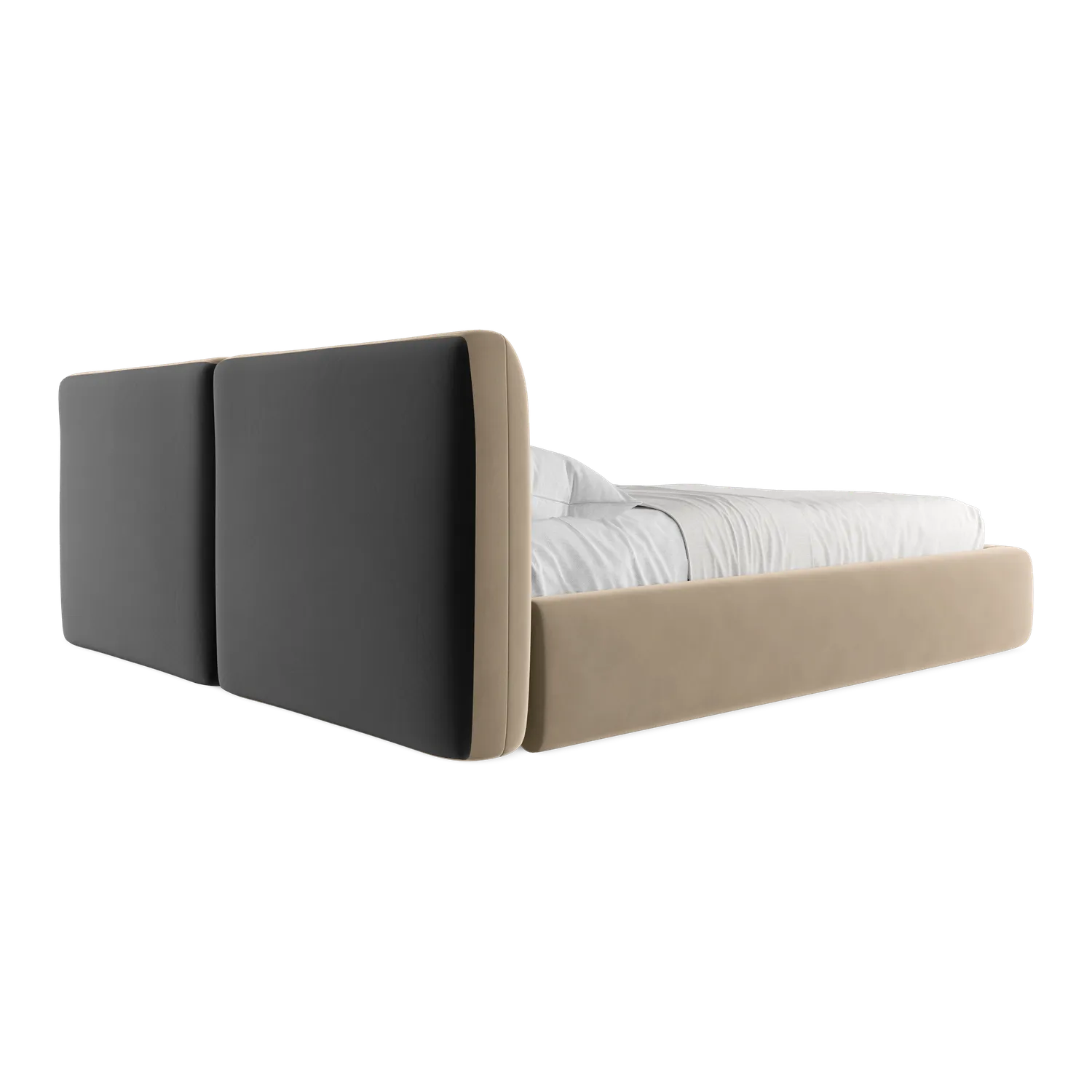 Riviera - Davis - Ciemny beż - 180x200