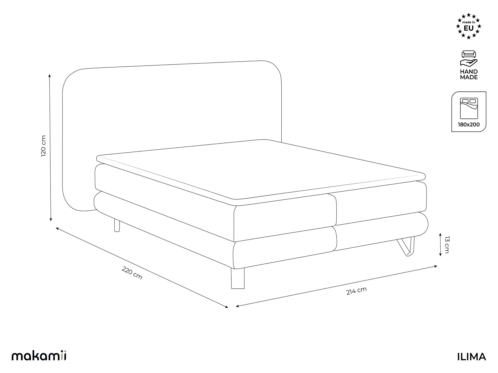Melody - Agmamito - Beżowy - 180x200