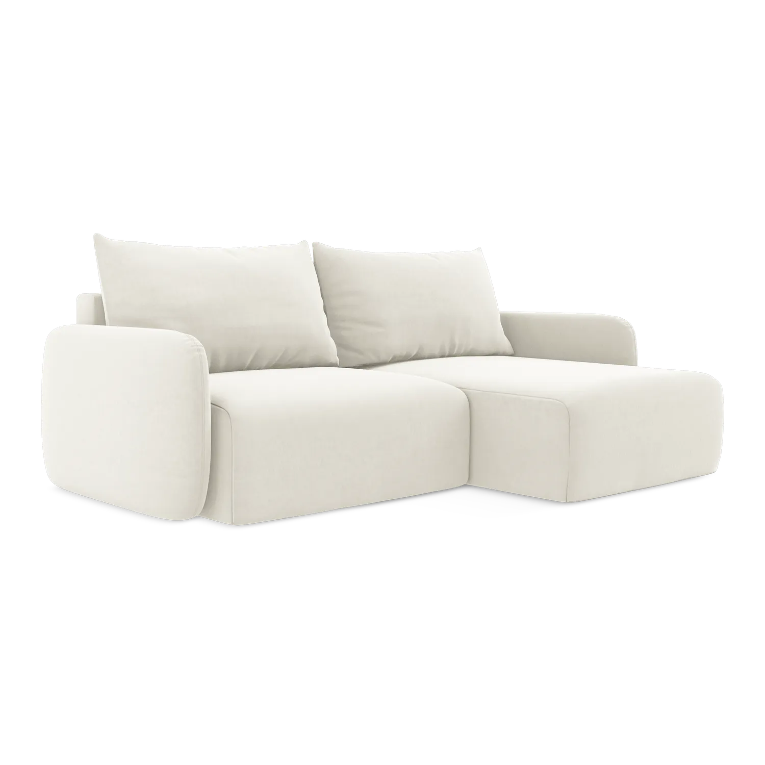 Bluvel - Fabb - Jasny beż / Prawy