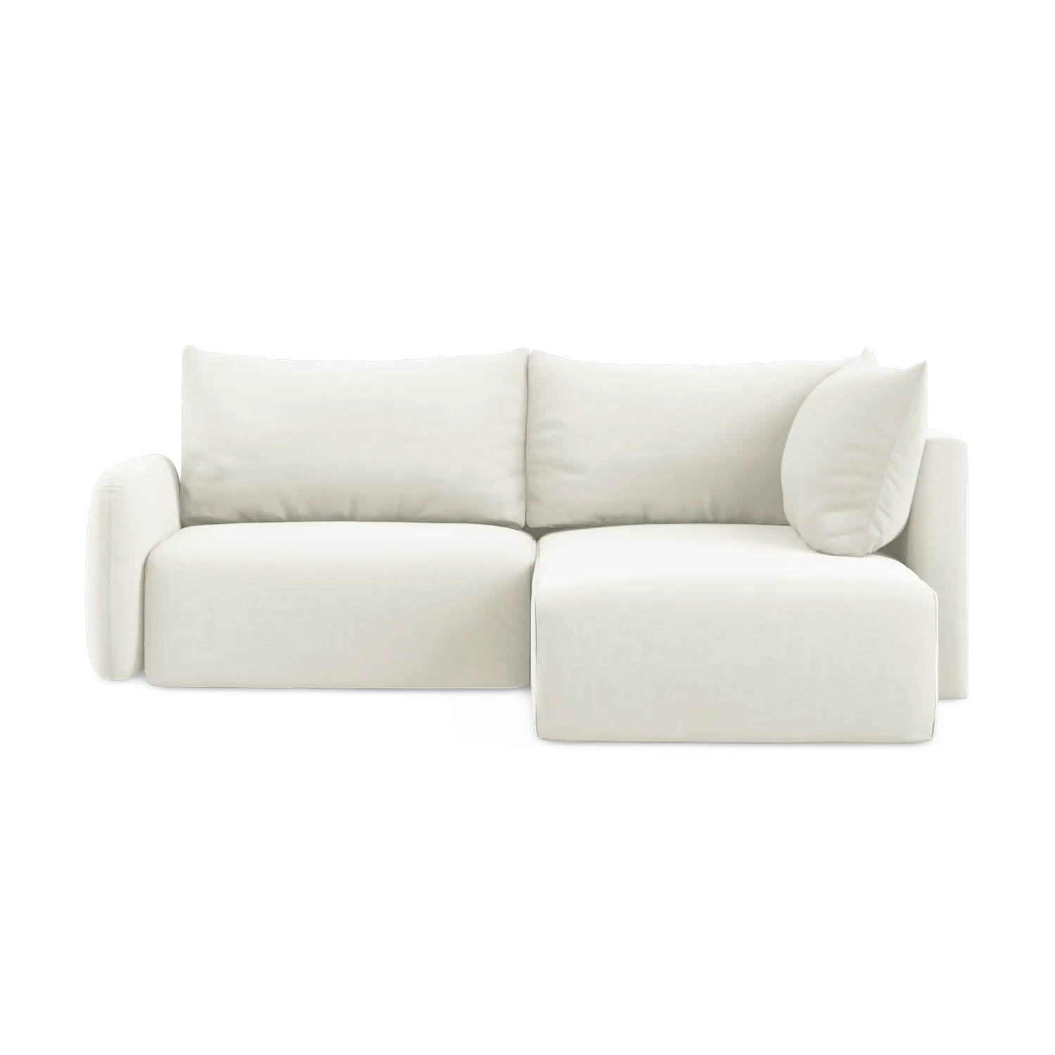 Bluvel - Fabb - Jasny beż / Prawy