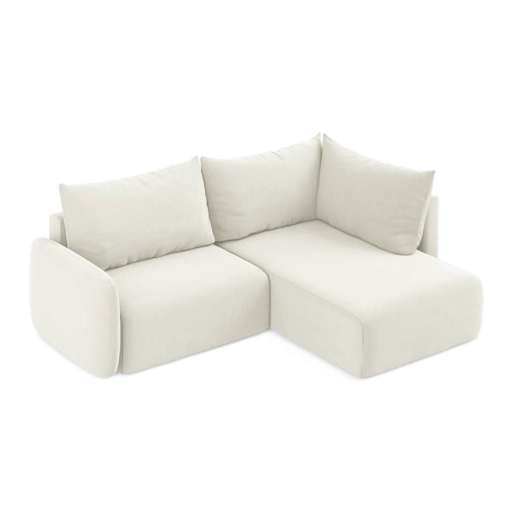 Bluvel - Fabb - Jasny beż / Prawy