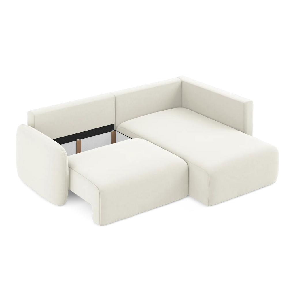 Bluvel - Fabb - Jasny beż / Prawy