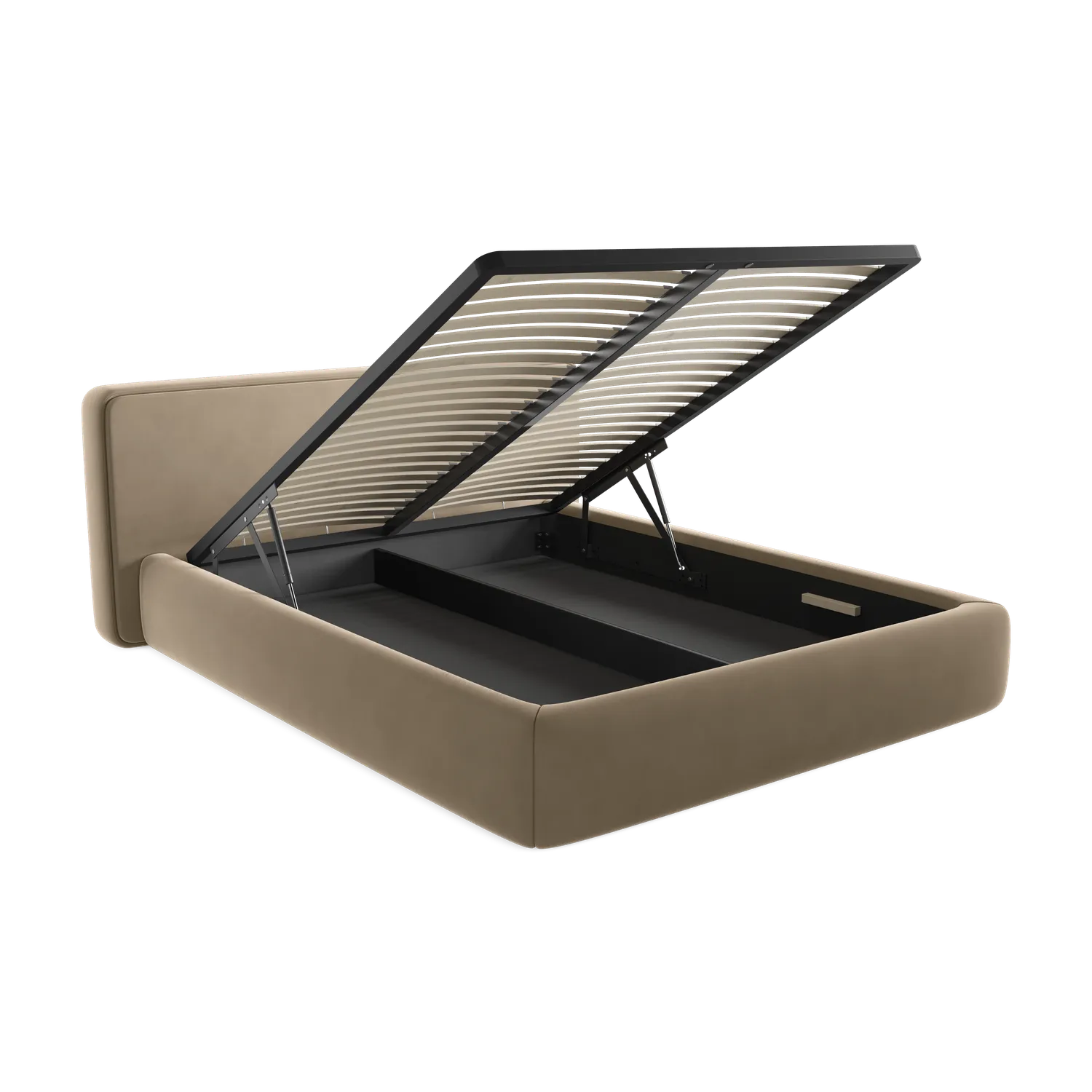 Riviera - Davis - Ciemny beż - 160x200