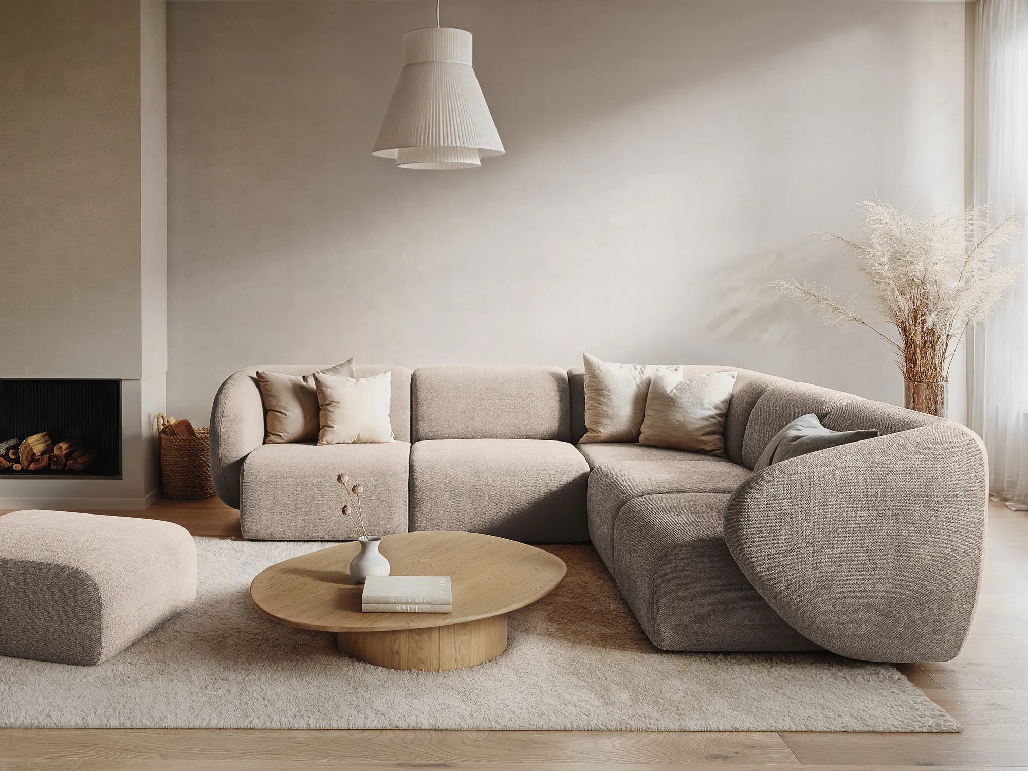 Bluvel - Fabb - Jasny beż / Lewy