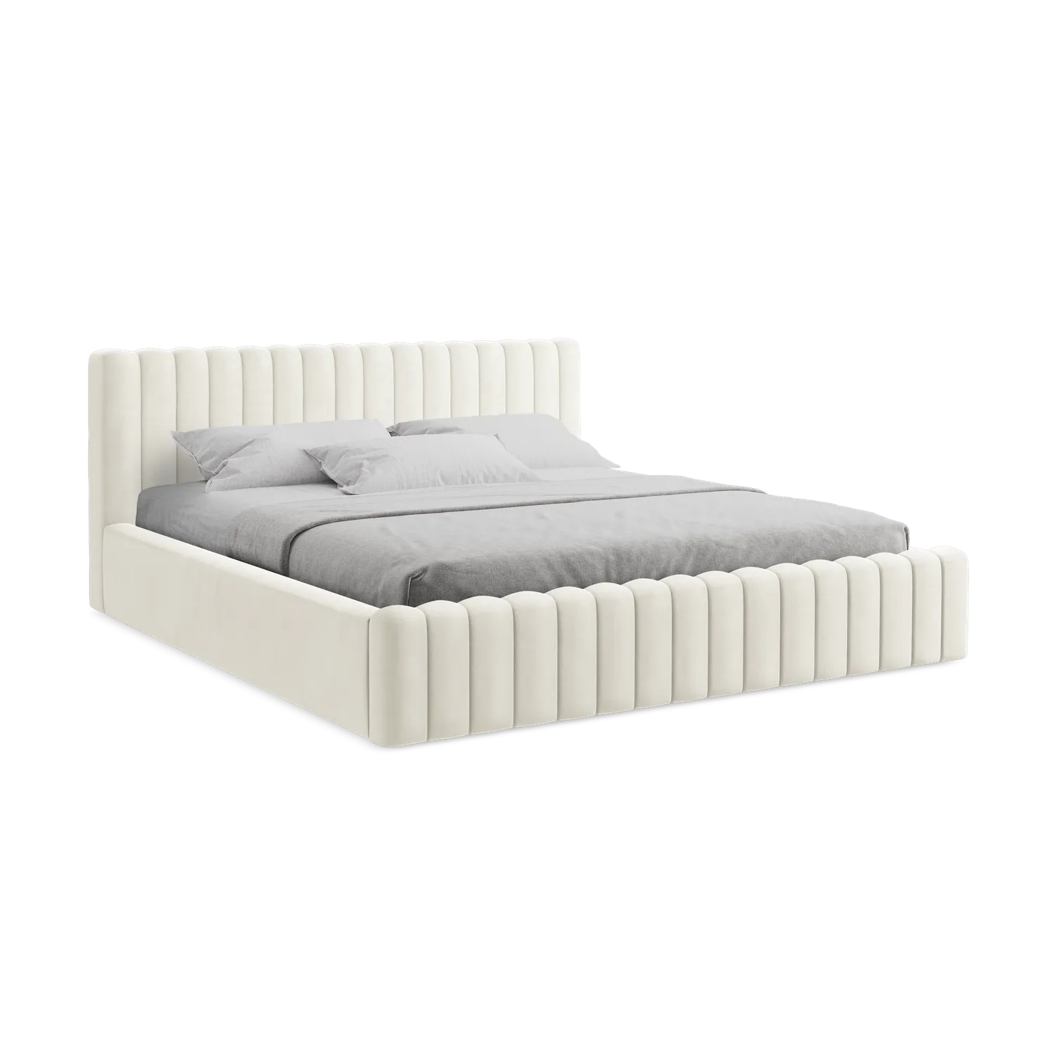 Bluvel - Fabb - Jasny beż - 160x200