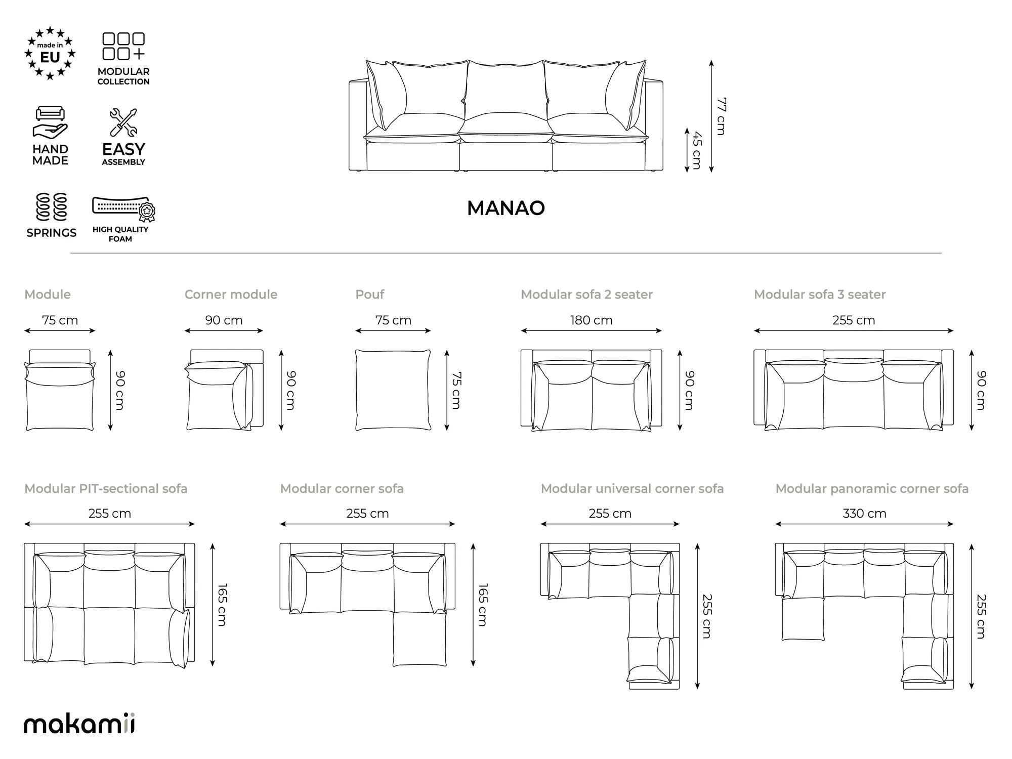 Moly - Davis - Beżowy