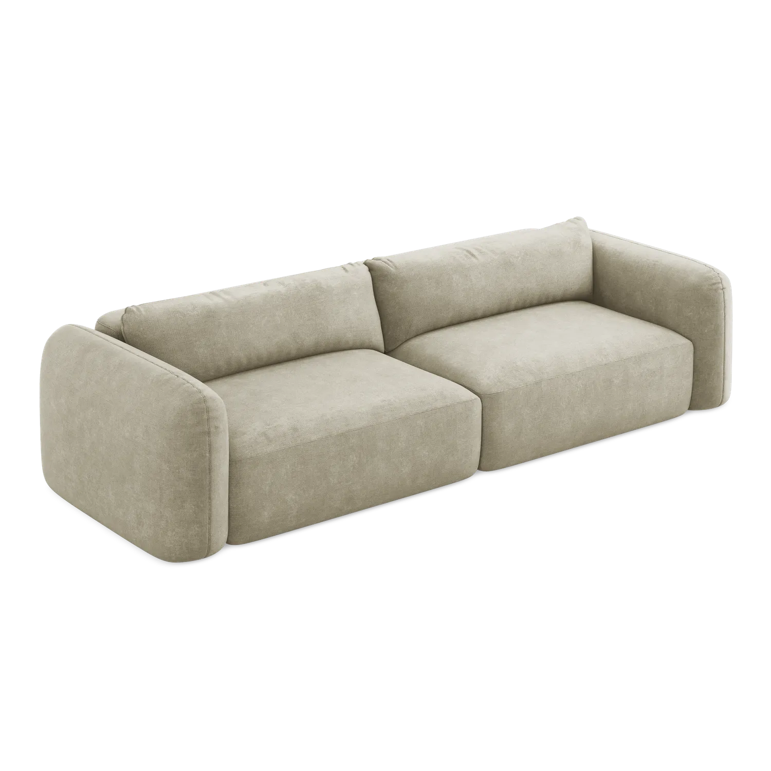 Sofa 4-seater with sleeping function Mele - 326cm