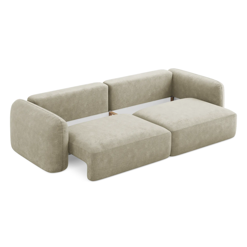 Sofa 4-seater with sleeping function Mele - 326cm