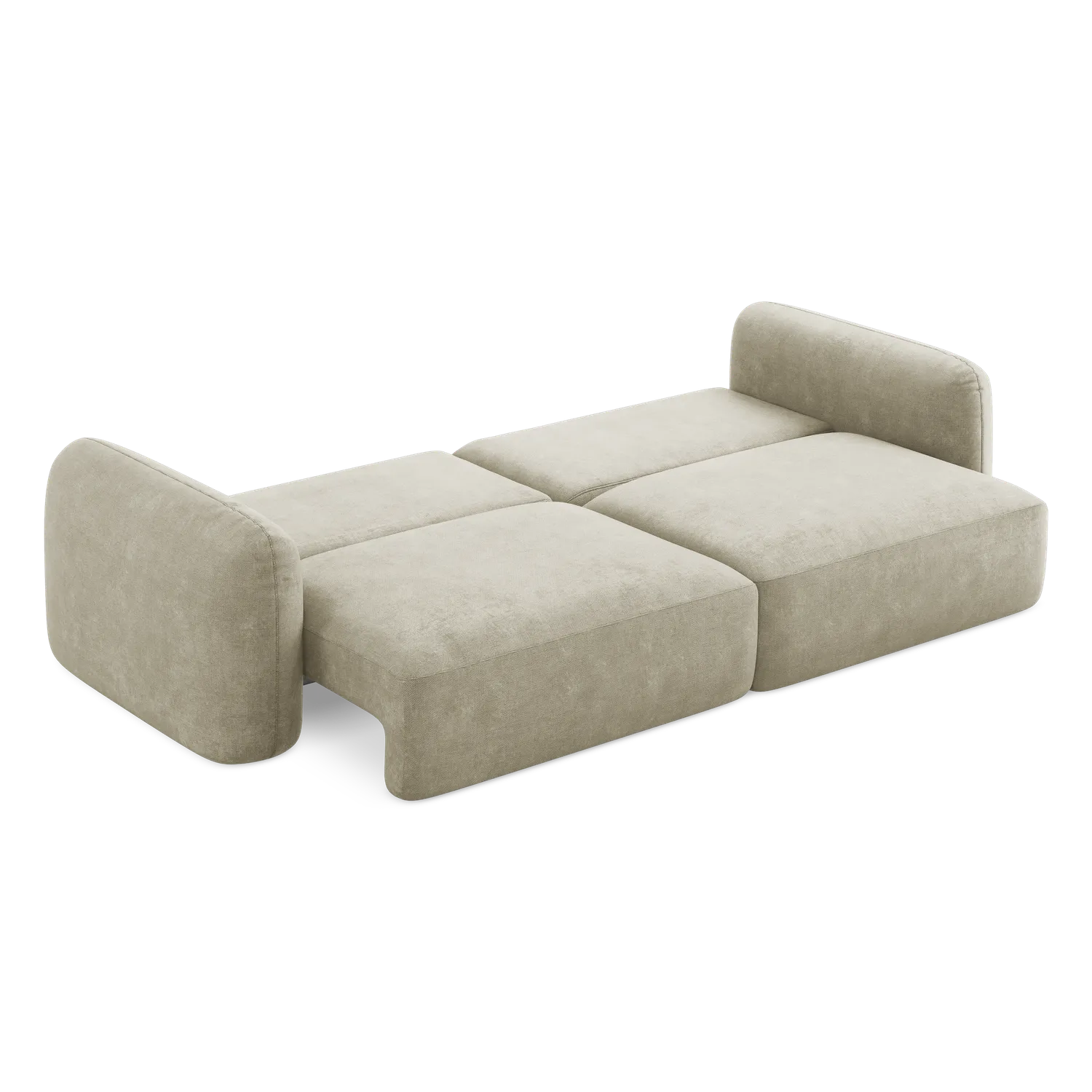 Sofa 4-seater with sleeping function Mele - 326cm
