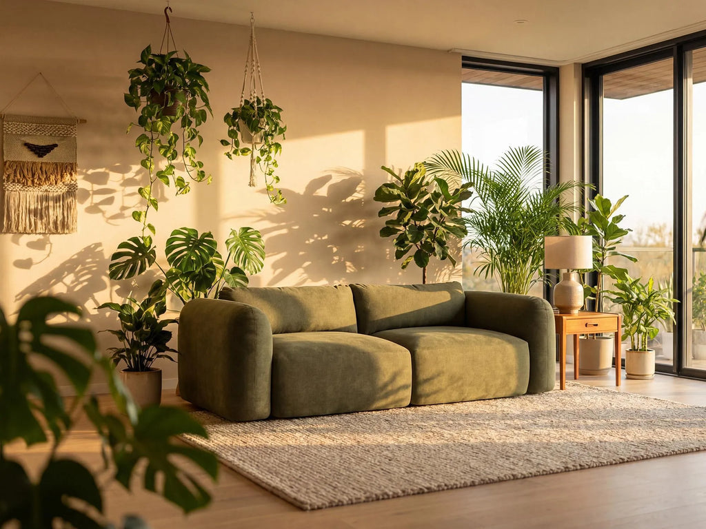 Sofa 4-seater with sleeping function Mele - 326cm