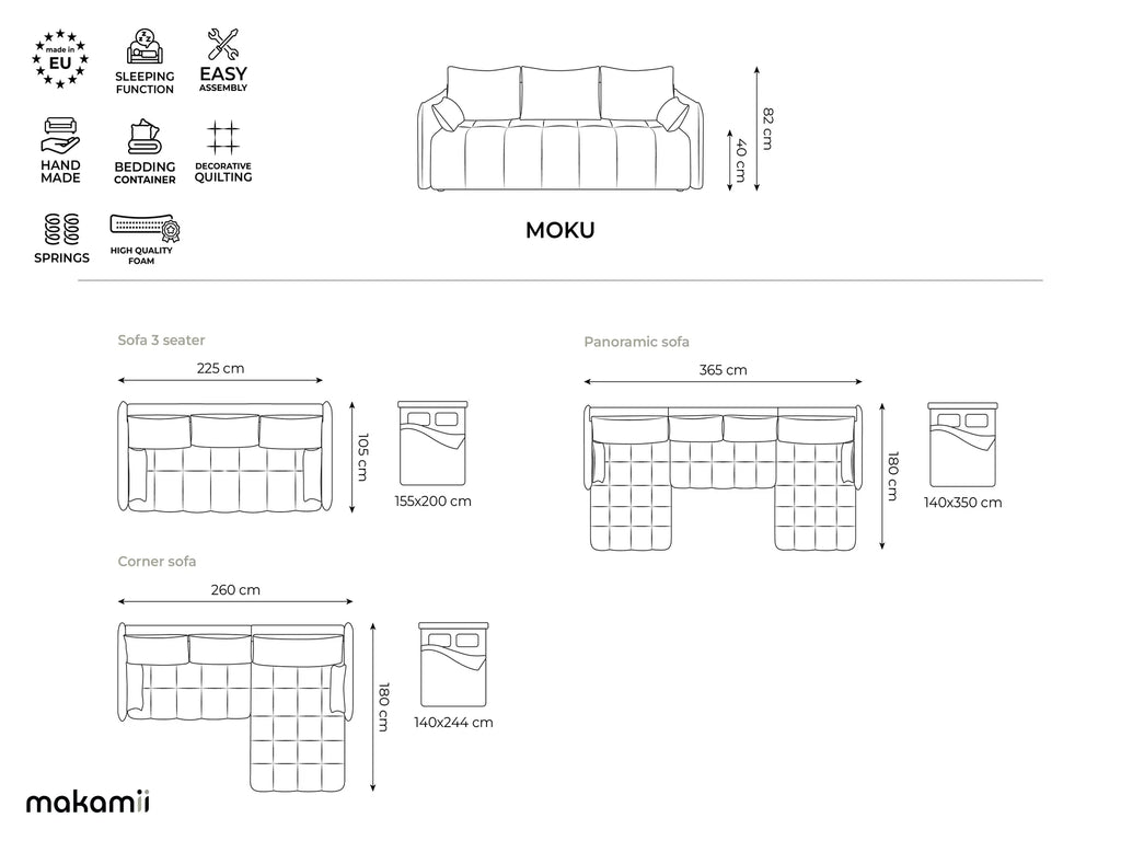 Riviera - Davis - Ciemny beż