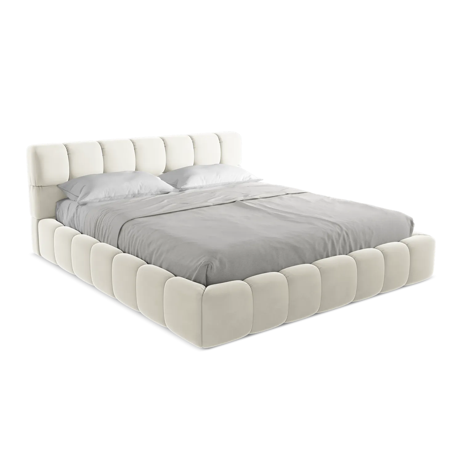 Bluvel - Fabb - Jasny beż - 180x200