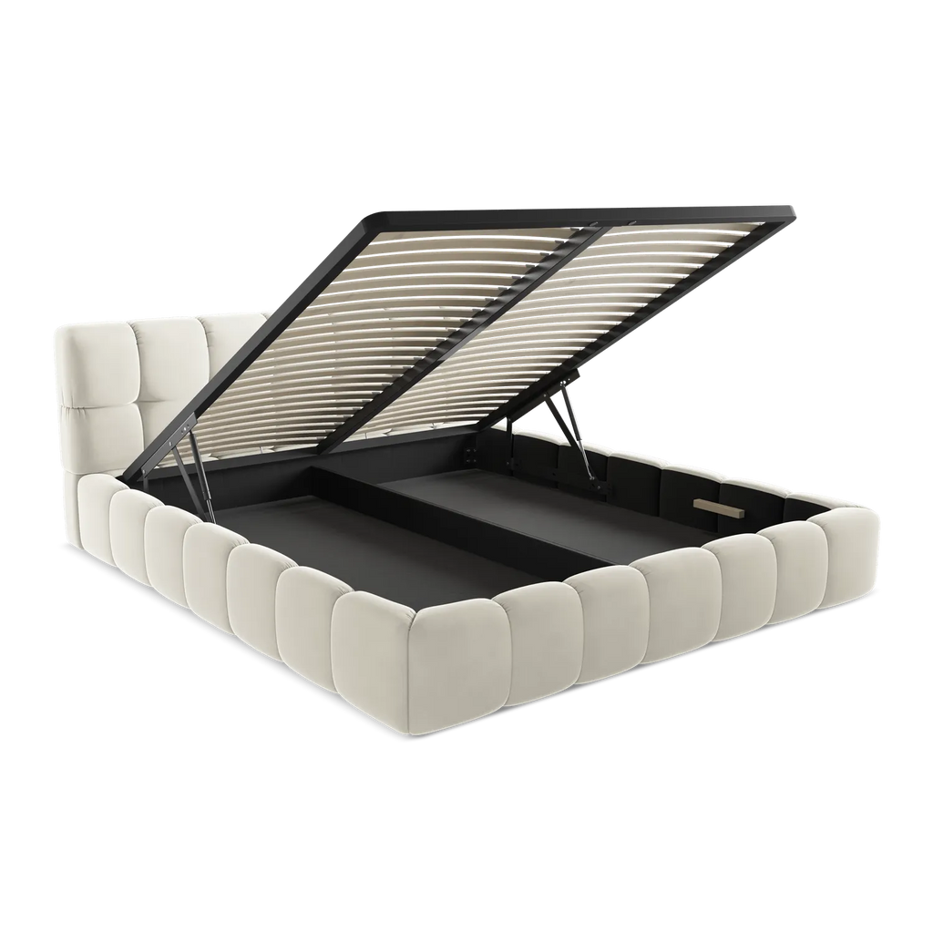 Bluvel - Fabb - Jasny beż - 180x200