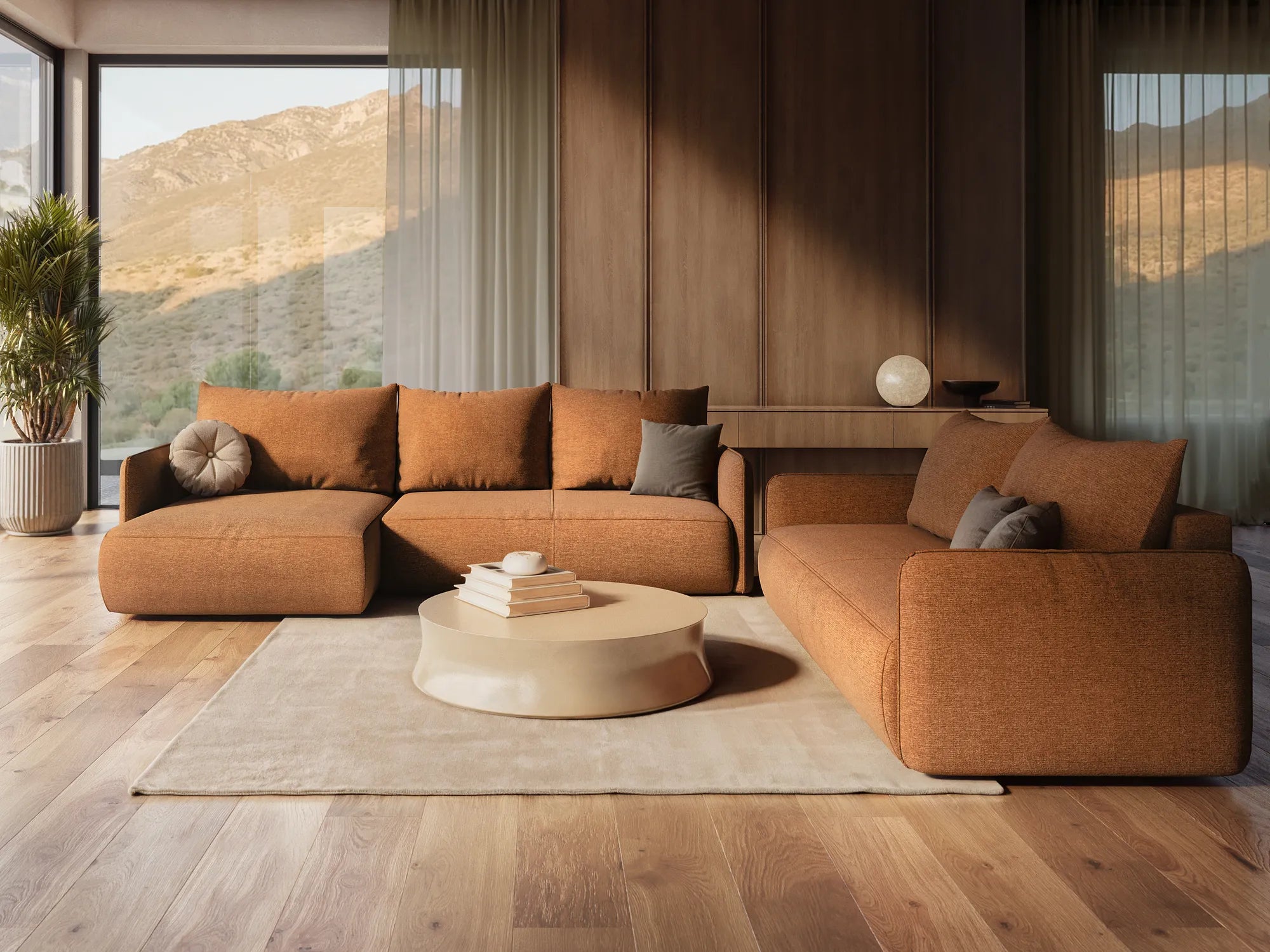 Aragon - Davis - Ciemny beż