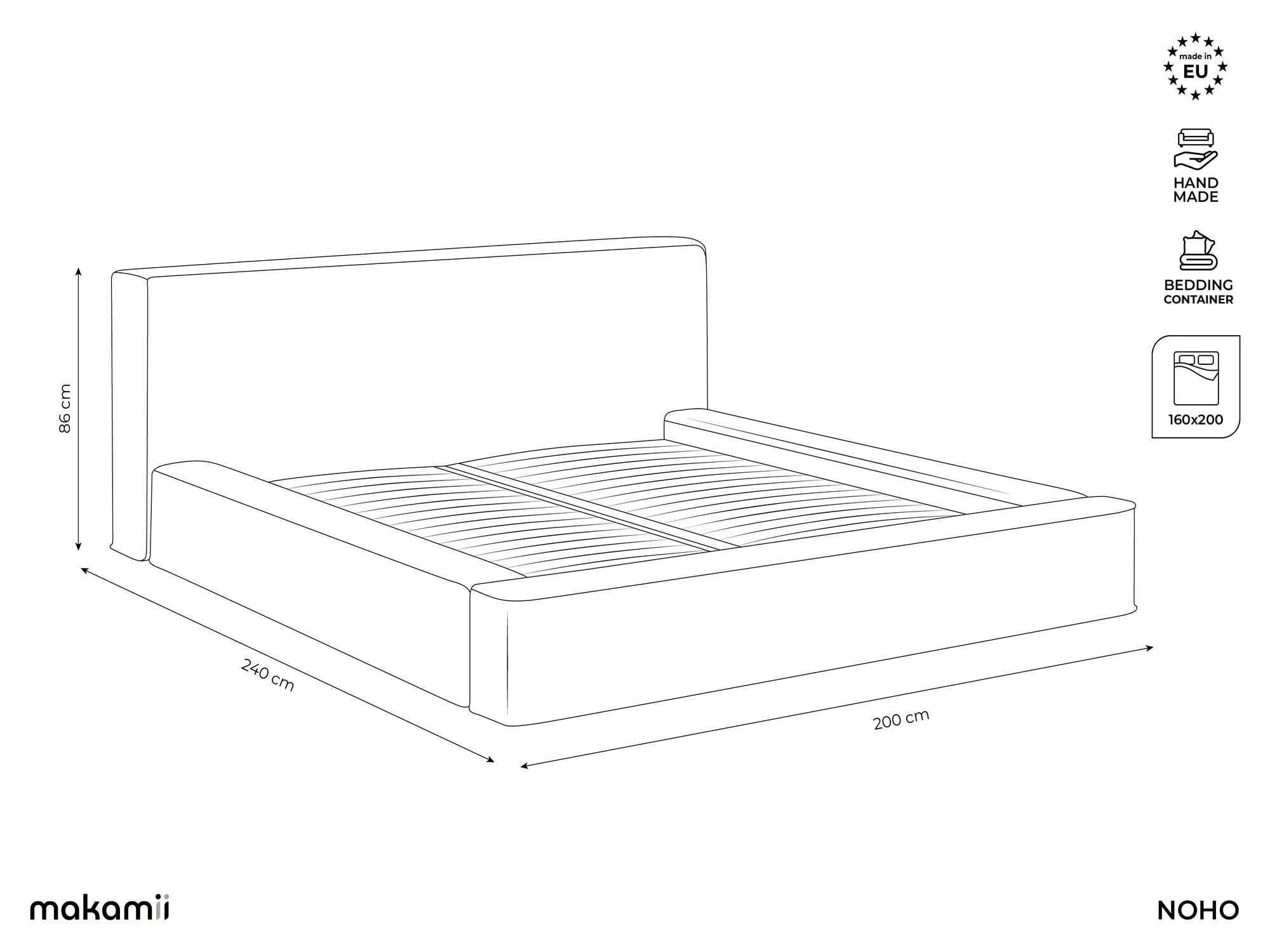 Fragola - Lech - Beżowy - 160x200