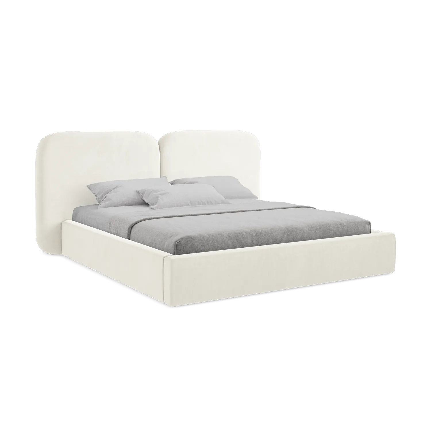 Bluvel - Fabb - Jasny beż - 180x200