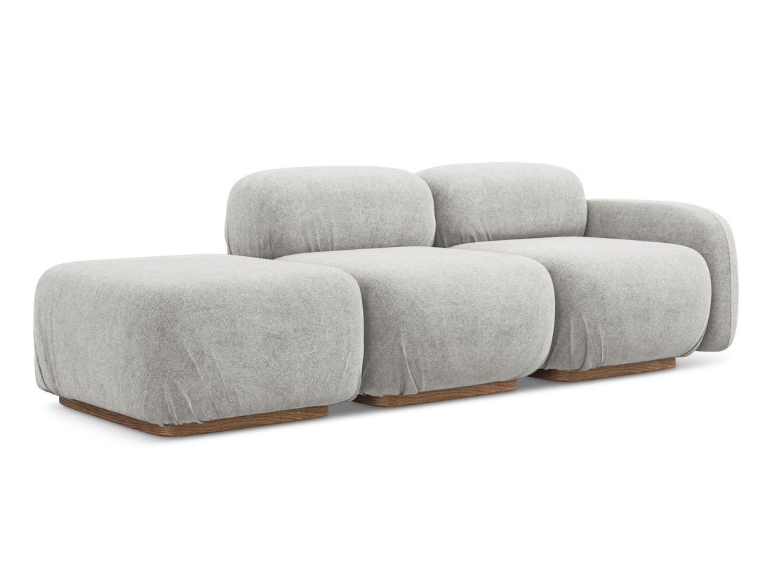 Makamii - Canapé ouvert modulable Ailani - 258cm