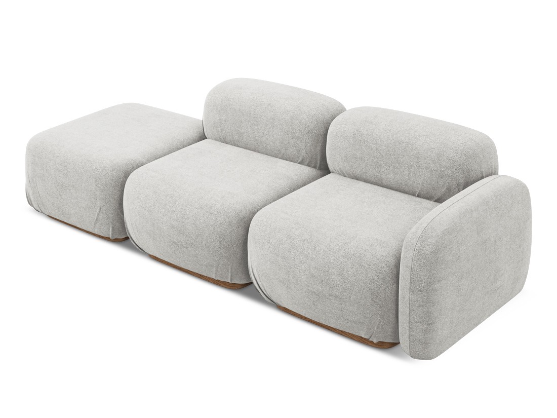Makamii - Canapé ouvert modulable Ailani - 258cm