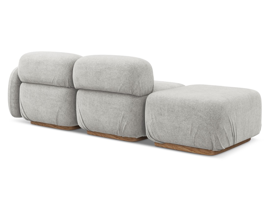 Makamii - Canapé ouvert modulable Ailani - 258cm