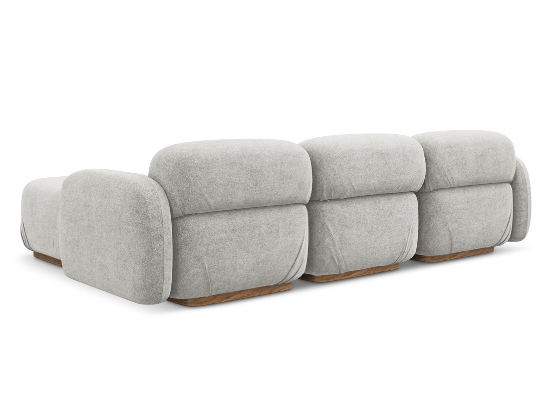 Makamii - Canapé d'angle modulable Ailani - 270cm