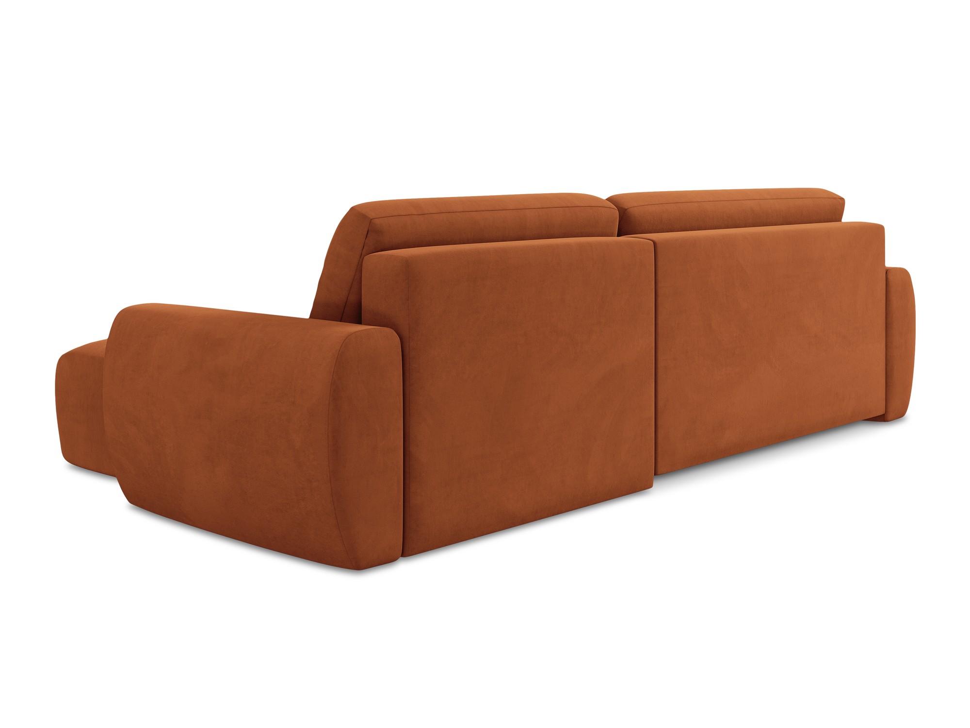 Makamii - Canapé d'angle avec fonction sommeil Anela - 285cm