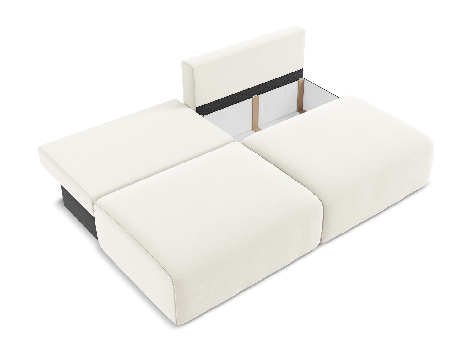Makamii - Open sofa 3-seater with sleeping function Kalena - 216cm