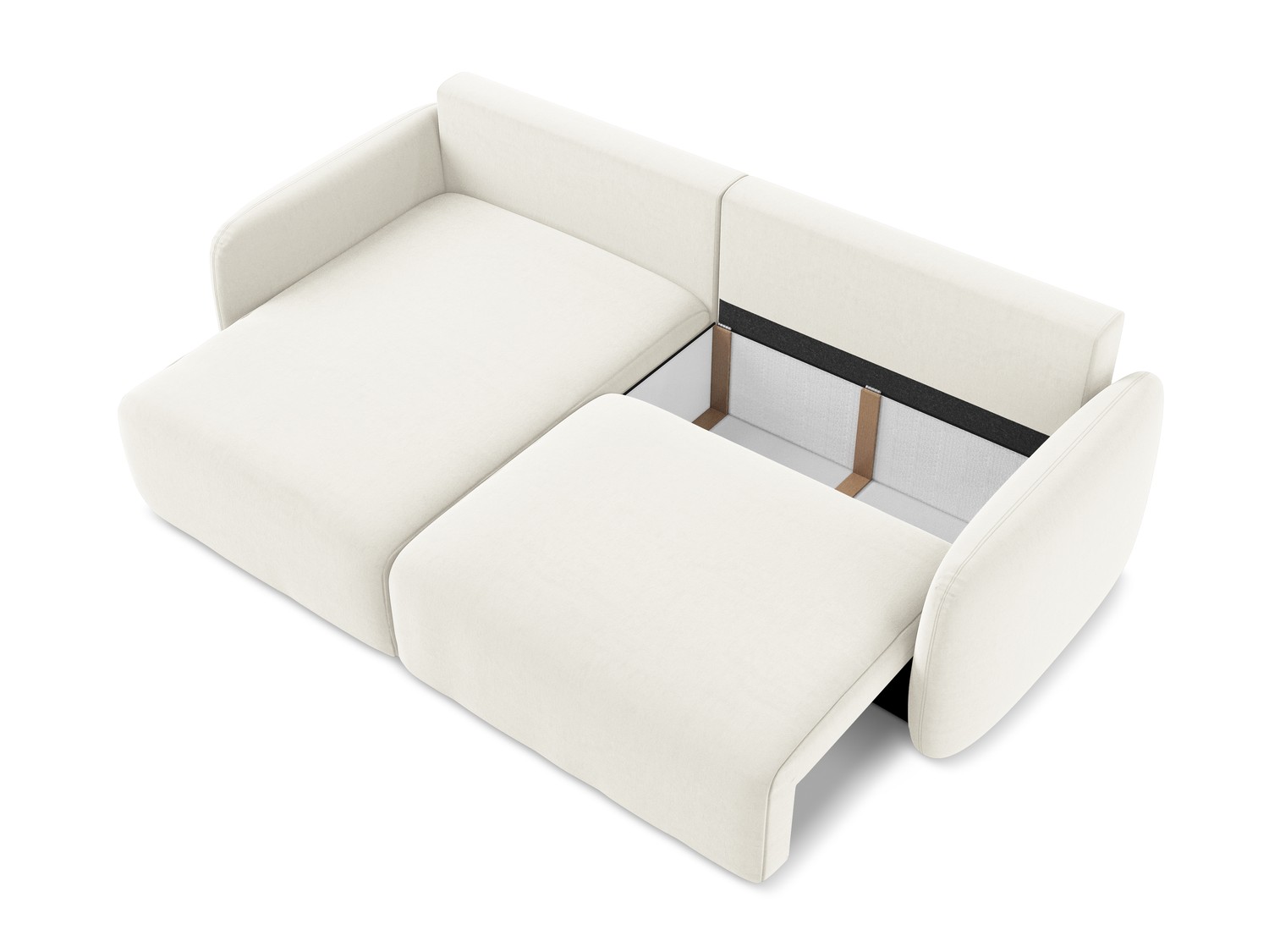 Makamii - Corner Sofa with sleeping function Kalena - 244cm