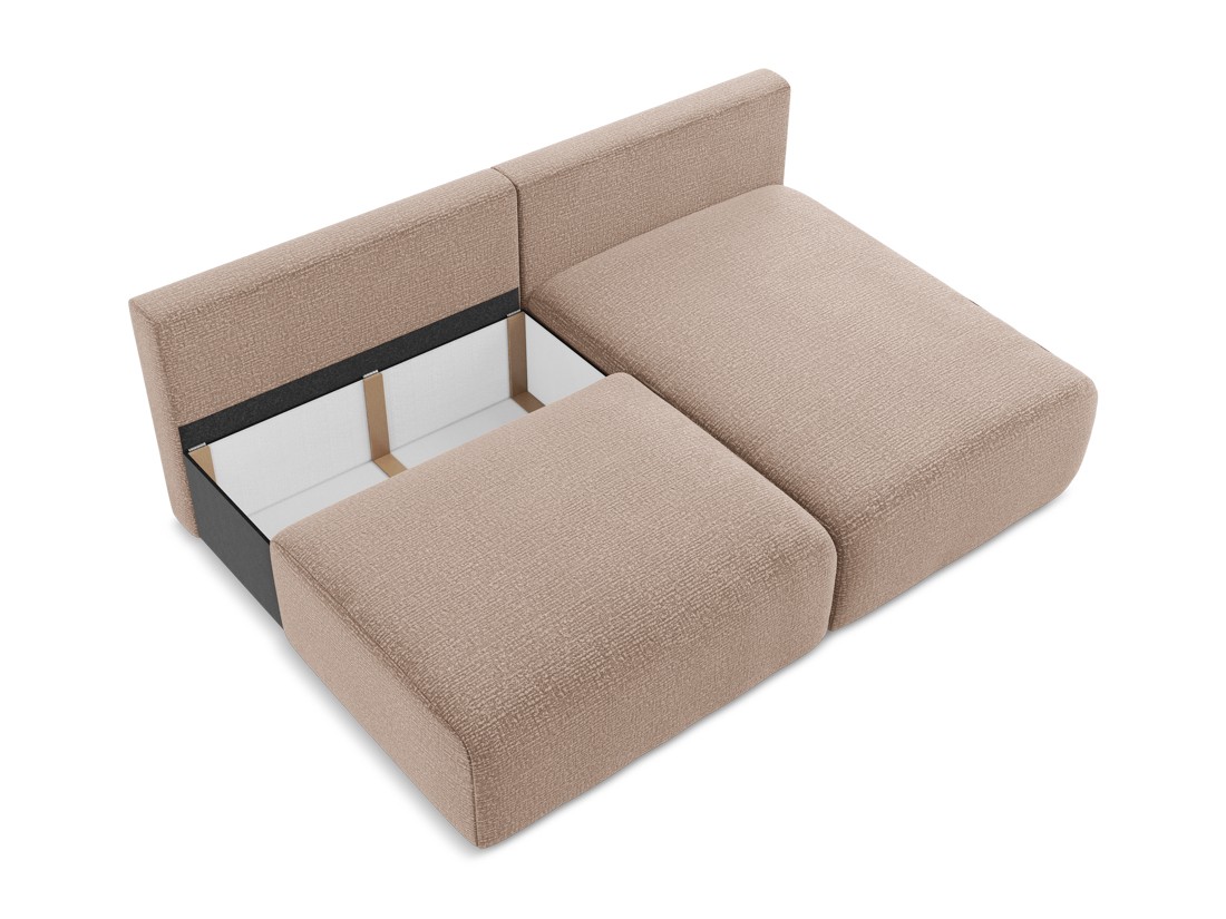 Makamii - Open corner sofa with sleeping function Kalena - 210cm