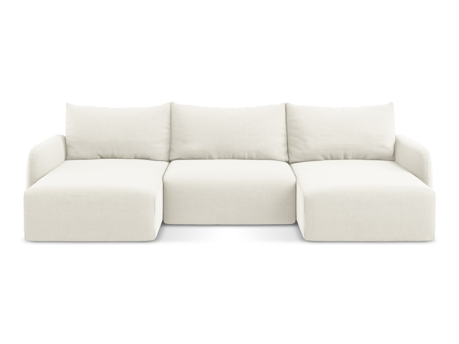 Makamii - Panoramic Corner Sofa with sleeping function Kalena - 332cm