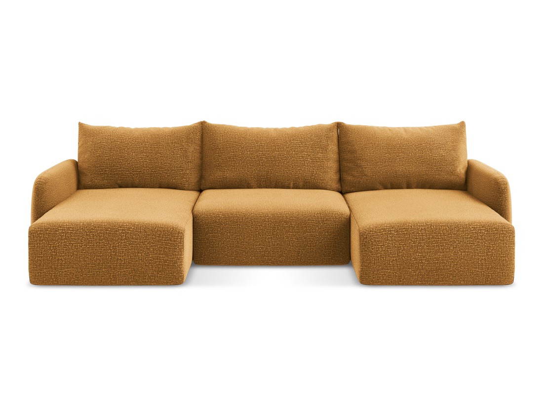 Makamii - Panoramic Corner Sofa with sleeping function Kalena - 332cm