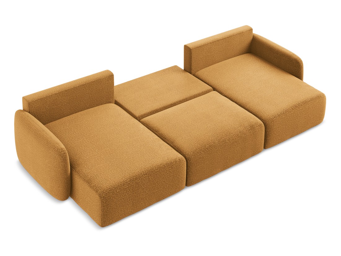 Makamii - Panoramic Corner Sofa with sleeping function Kalena - 332cm