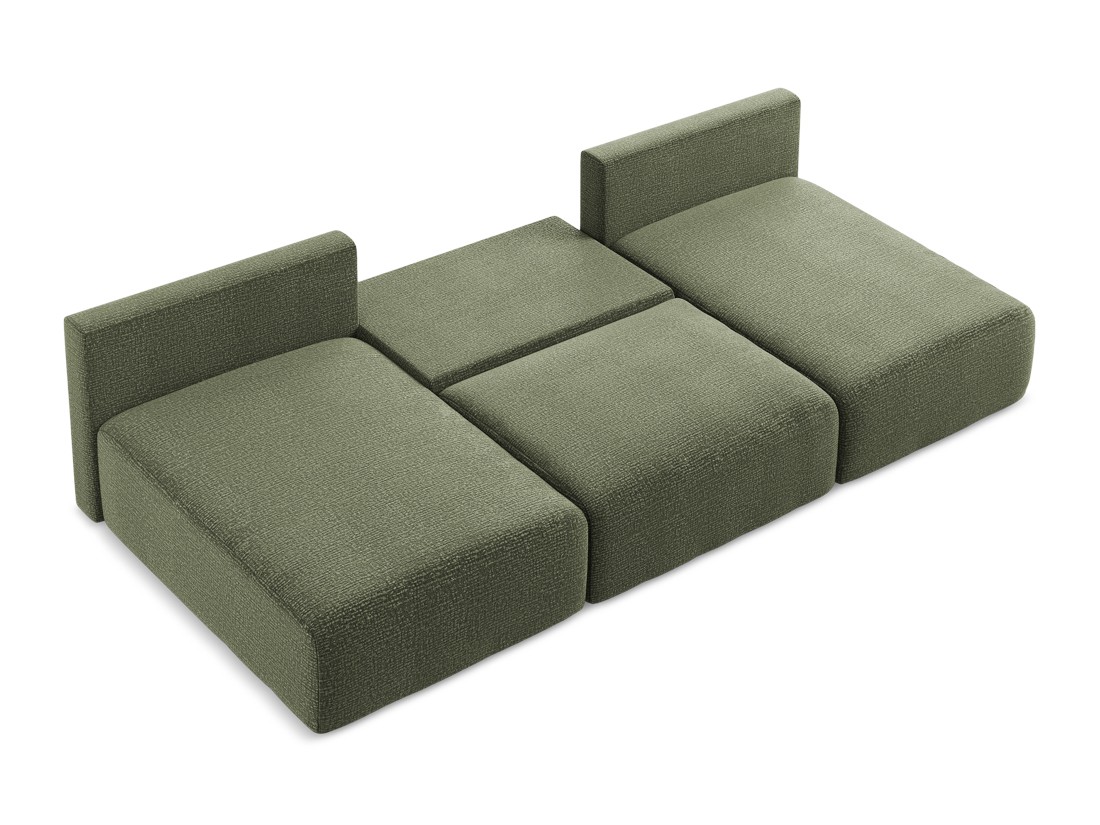 Makamii - Open panoramic sofa with sleeping function Kalena - 304cm