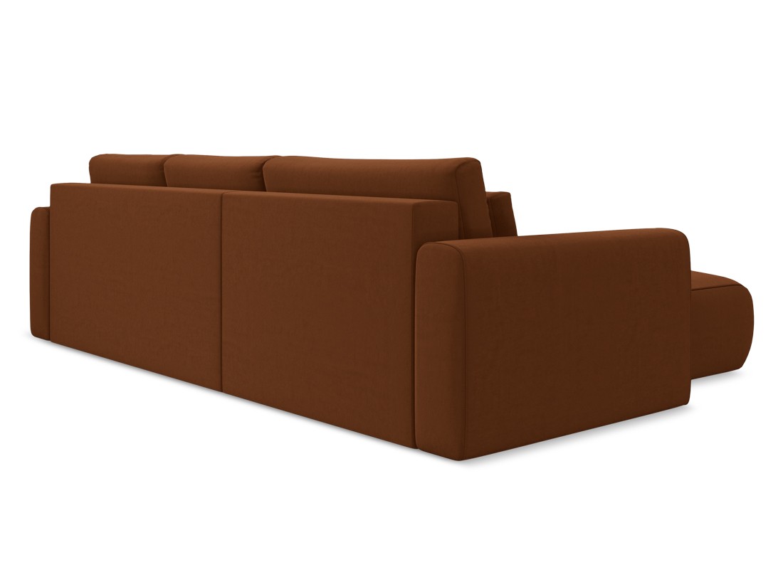 Makamii - Canapé d'angle avec fonction sommeil Kapua - 278cm