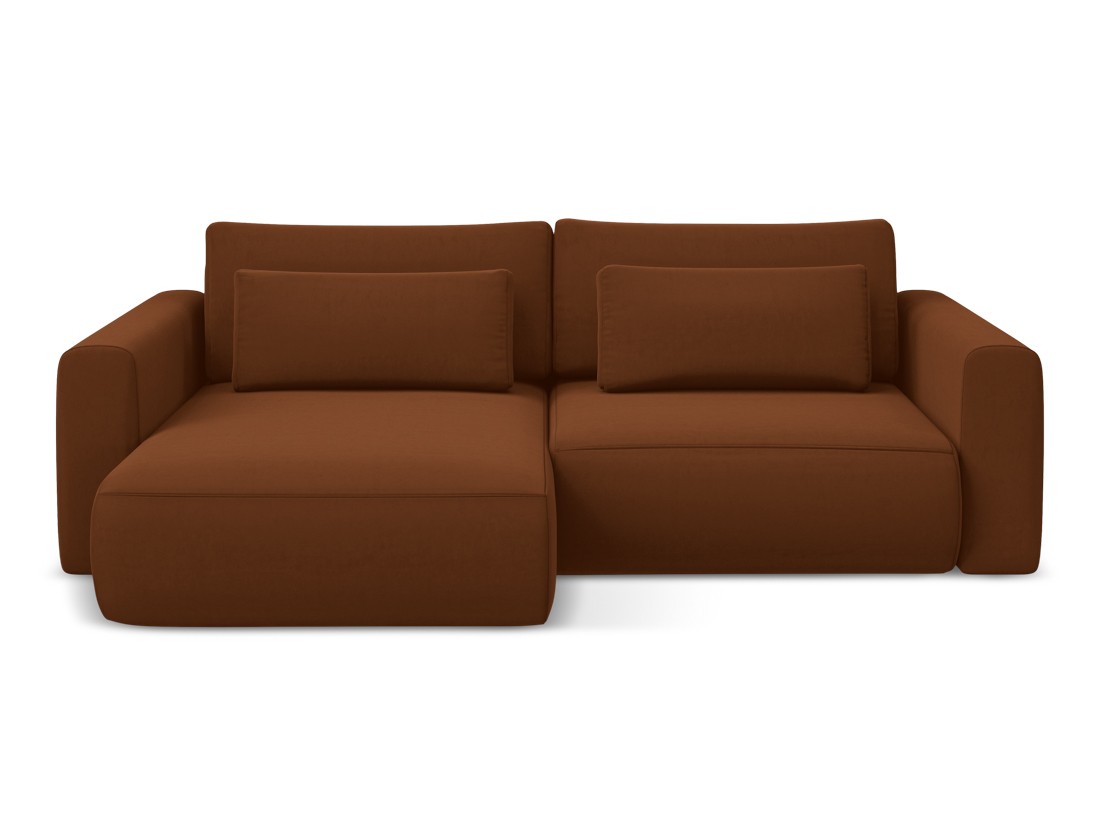 Makamii - Canapé d'angle avec fonction sommeil Kapua - 240cm