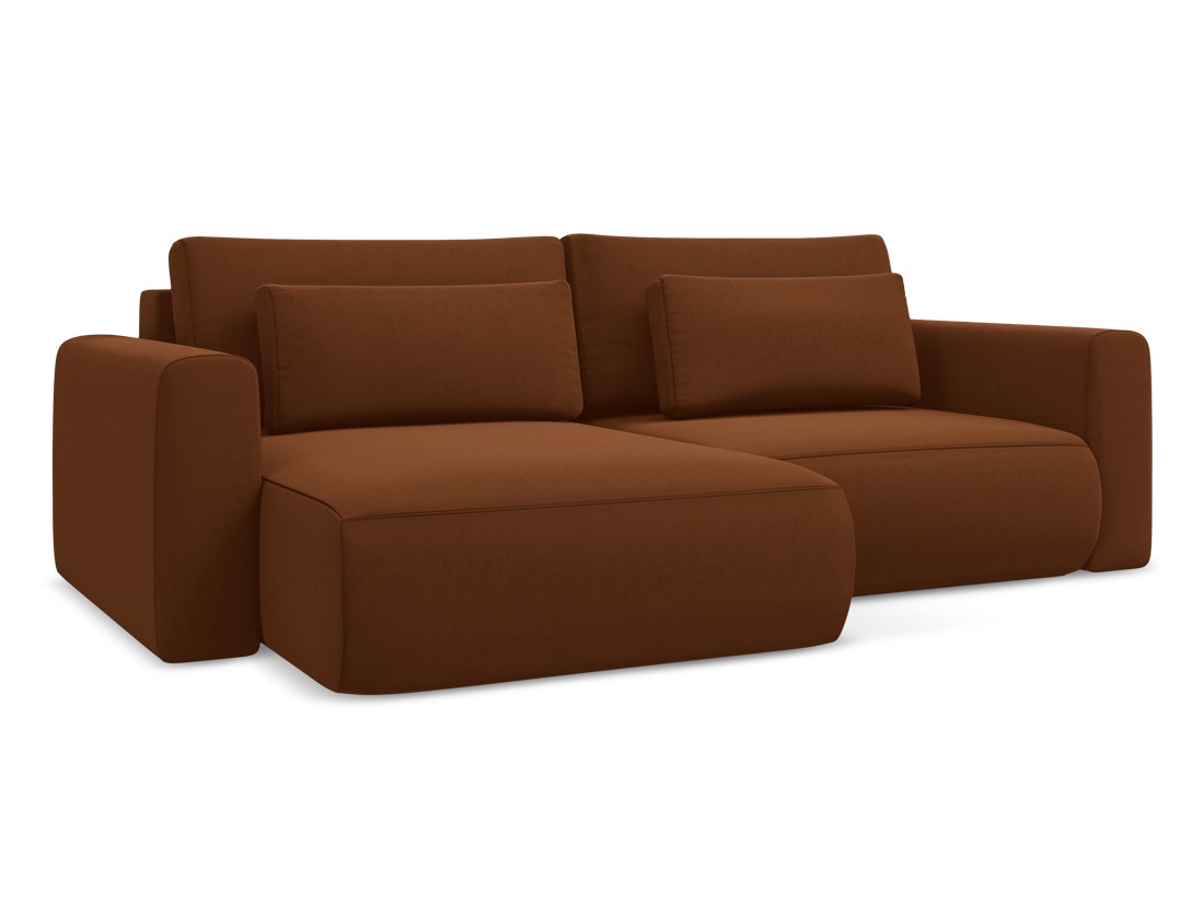 Makamii - Canapé d'angle avec fonction sommeil Kapua - 240cm