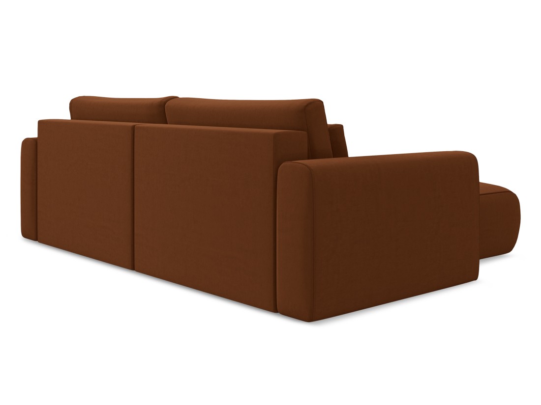 Makamii - Canapé d'angle avec fonction sommeil Kapua - 240cm